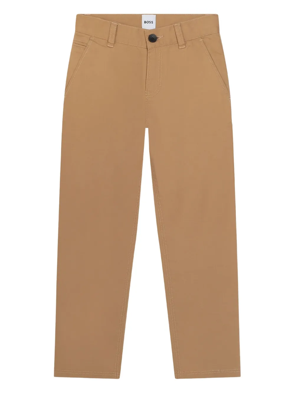 Брюки с застежкой на пуговицах BOSS Kidswear, коричневый
Брюки с застежкой на пуговицах BOSS Kidswear, коричневый