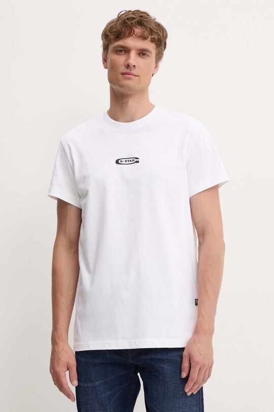 Хлопковая футболка G-Star Raw, белый
Хлопковая футболка G-Star Raw, белый