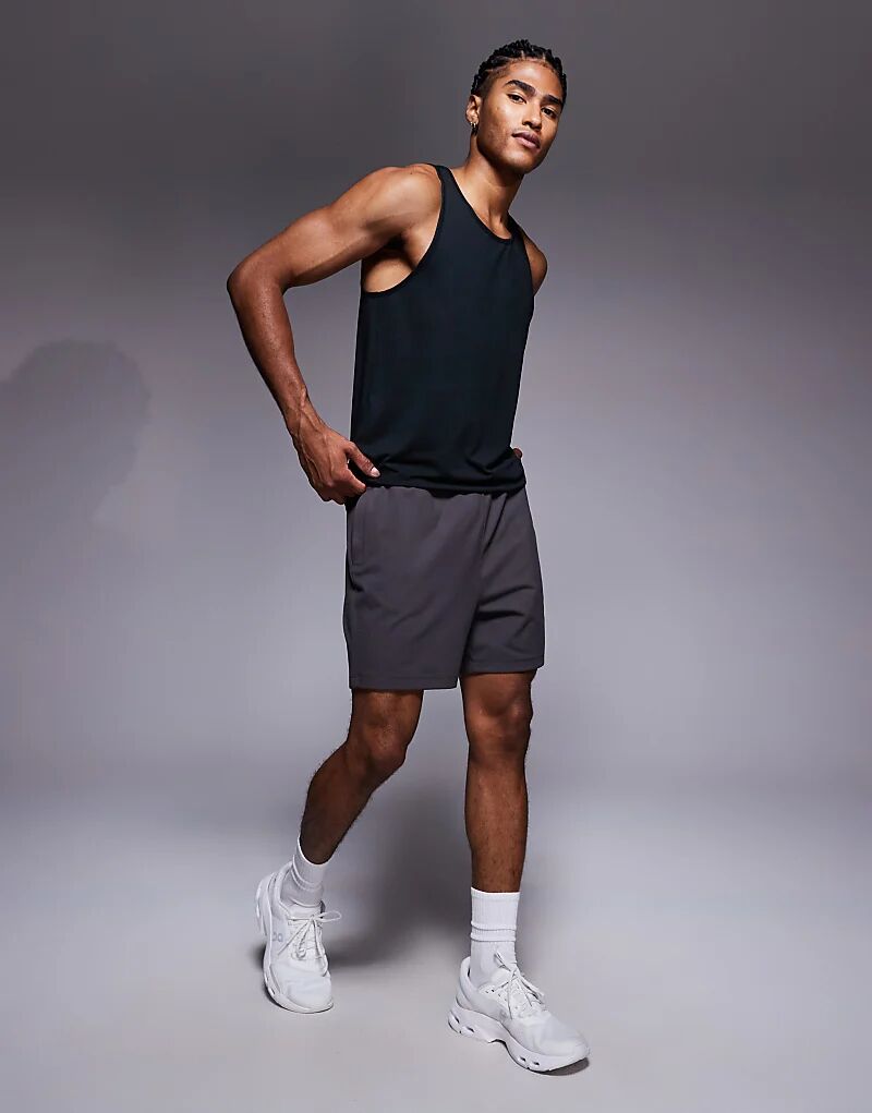 4505 Мягкие тренировочные шорты Yoga длиной 5 дюймов с карманами на молнии гранитно-серого цвета
4505 Мягкие тренировочные шорты Yoga длиной 5 дюймов с карманами на молнии гранитно-серого цвета