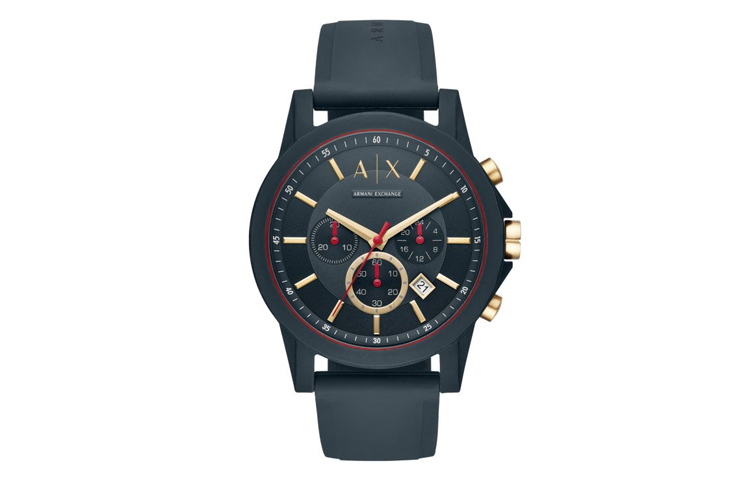 Наручные часы с кварцевым механизмом силиконовый ремешок синий циферблат мужские AX1335 ARMANI EXCHANGE
Наручные часы с кварцевым механизмом силиконовый ремешок синий циферблат мужские AX1335 ARMANI EXCHANGE
