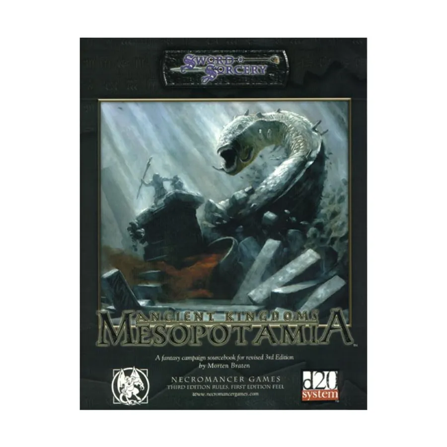 Ancient Kingdoms - Mesopotamia, d20 Fantasy Adventures (Necromancer Games), мягкая обложка
Ancient Kingdoms - Mesopotamia, d20 Fantasy Adventures (Necromancer Games), мягкая обложка