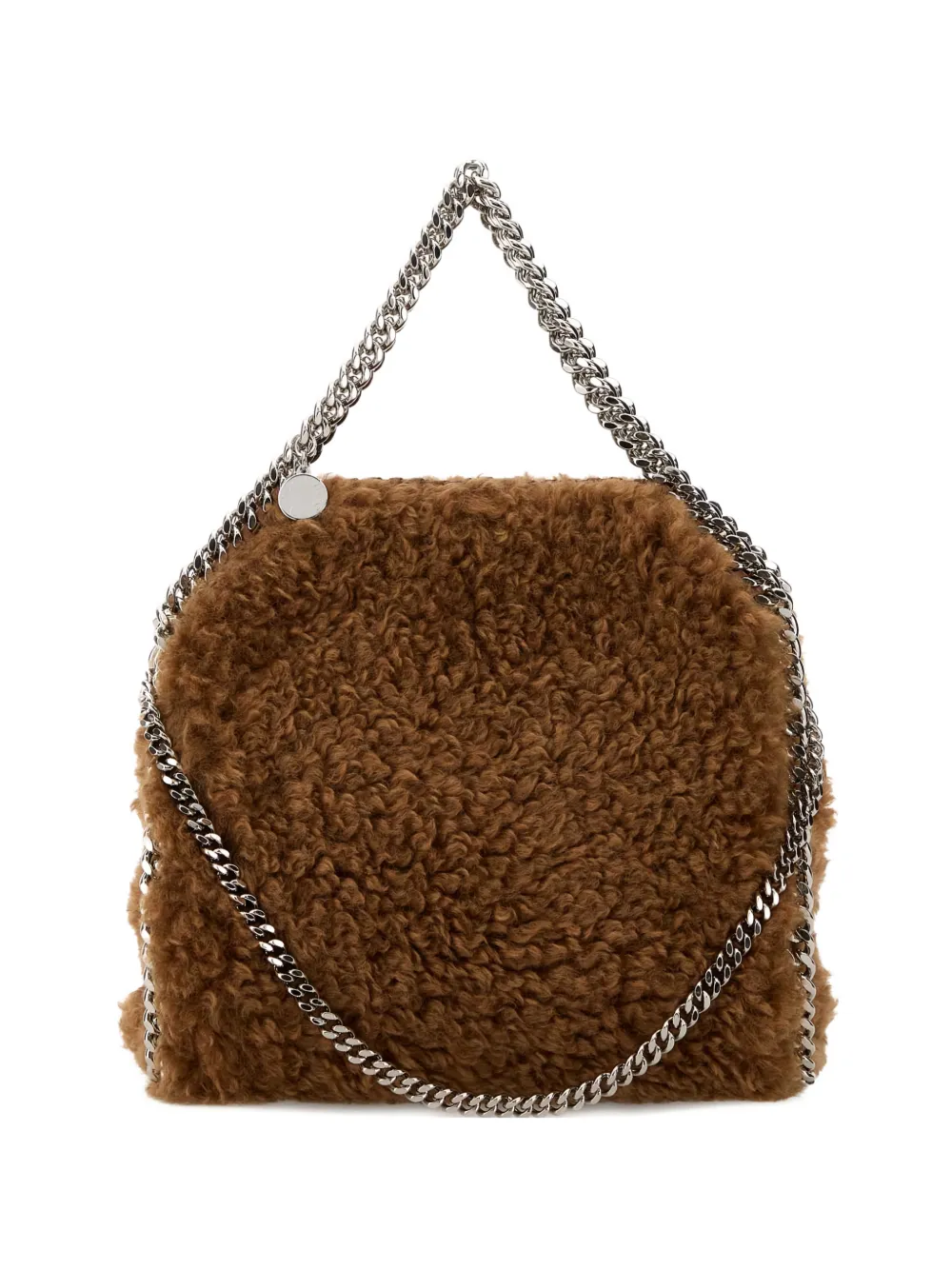 Мини-сумка-тоут Falabella с цепочным ремнем Stella Mccartney, коричневый
Мини-сумка-тоут Falabella с цепочным ремнем Stella Mccartney, коричневый