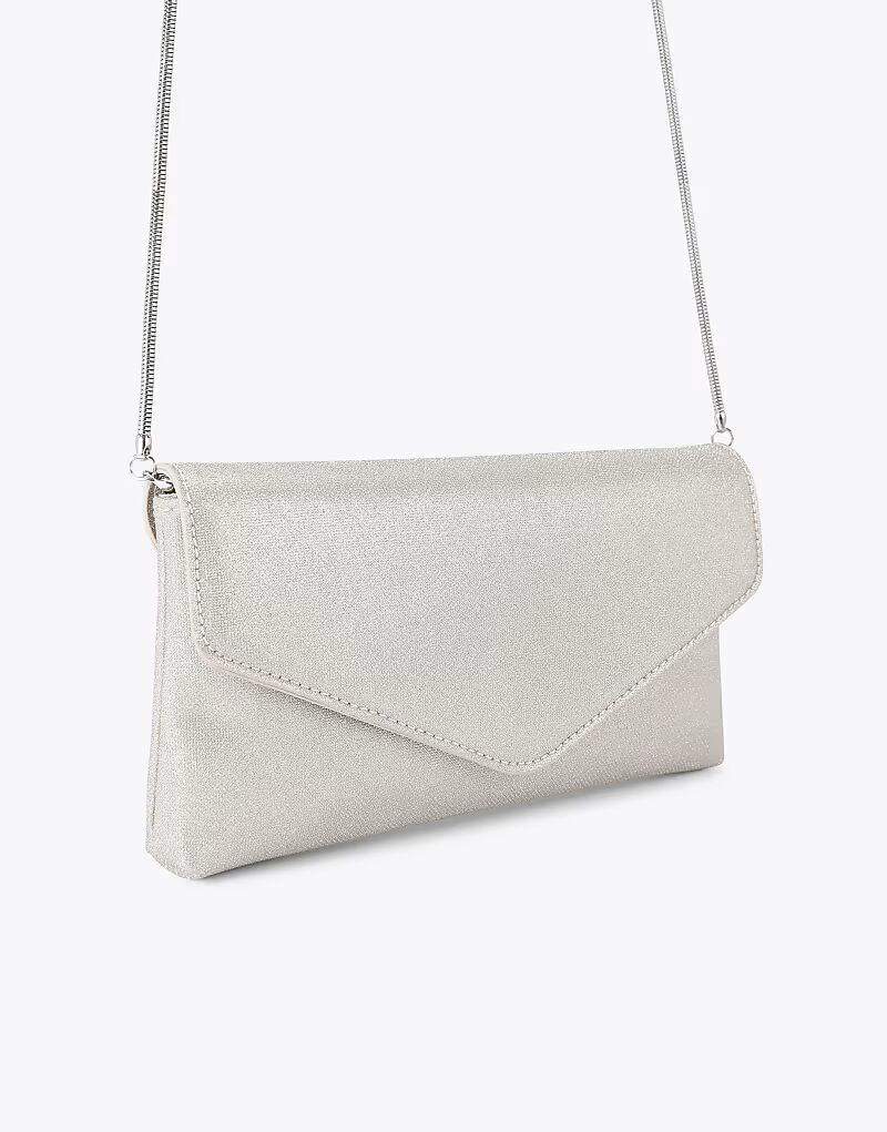 Клатч Bella в серебряной комбинации Kg Kurt Geiger
Клатч Bella в серебряной комбинации Kg Kurt Geiger