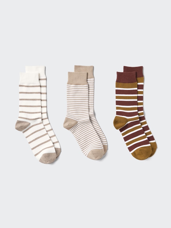 Носки в полоску (3 пары) Uniqlo, 32 beige
Носки в полоску (3 пары) Uniqlo, 32 beige