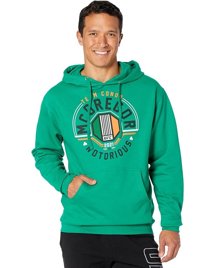 Худи UFC Team Conor McGregor Arch Hoodie, цвет Kelly Green
Худи UFC Team Conor McGregor Arch Hoodie, цвет Kelly Green