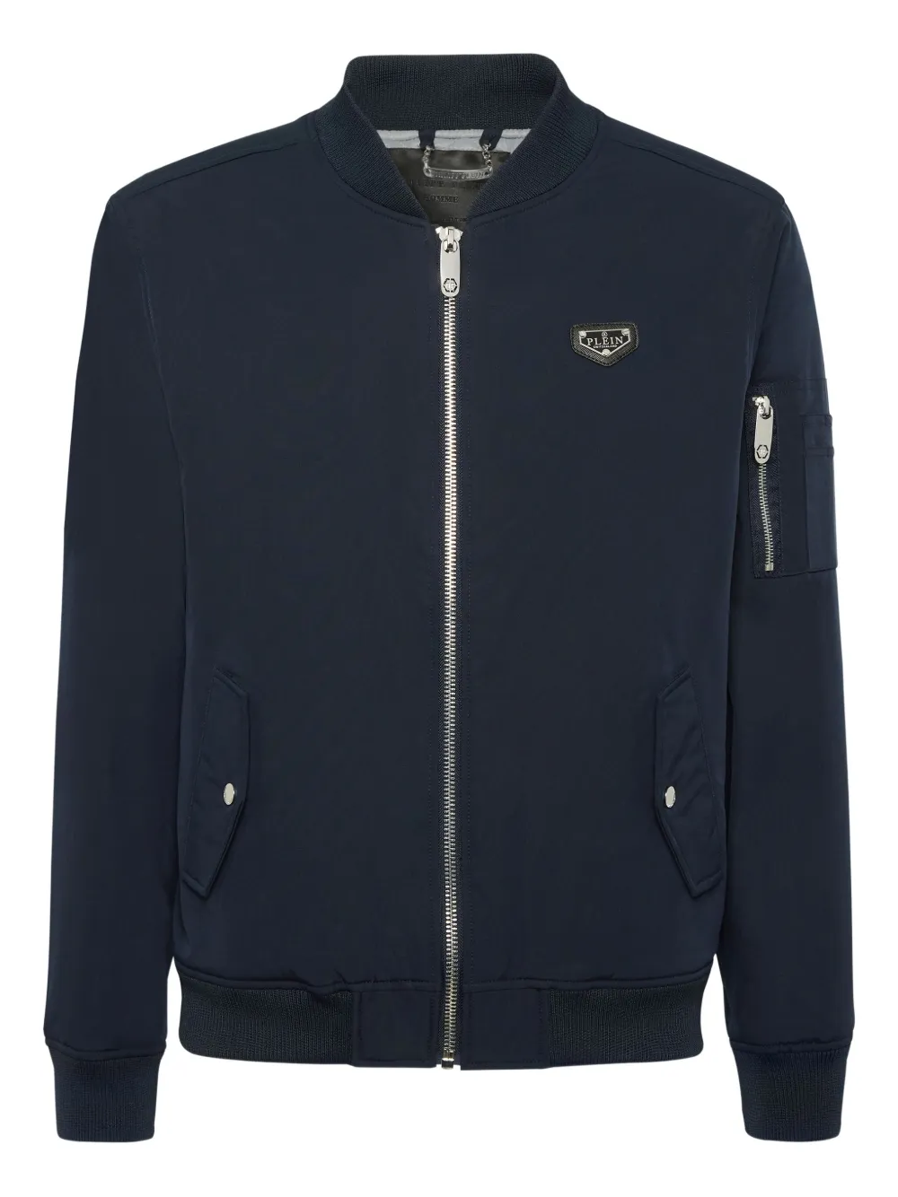 Бомбер с логотипом Philipp Plein, синий
Бомбер с логотипом Philipp Plein, синий