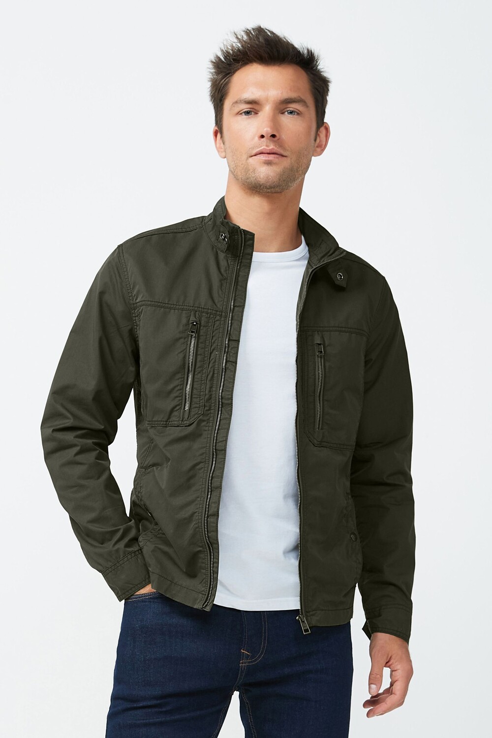 Непромокаемая куртка в практичном стиле Next, зеленый
Непромокаемая куртка в практичном стиле Next, зеленый