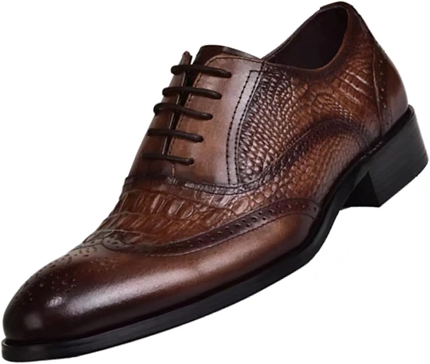 Мужские кожаные туфли-оксфорды LSIGHTUS, коричневый
Мужские кожаные туфли-оксфорды LSIGHTUS, коричневый