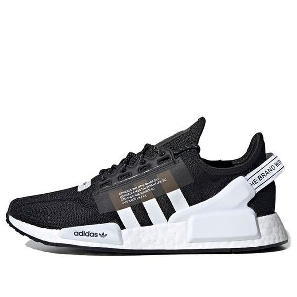 Кроссовки nmd_r1 v2 Adidas, черный 
Кроссовки nmd_r1 v2 Adidas, черный