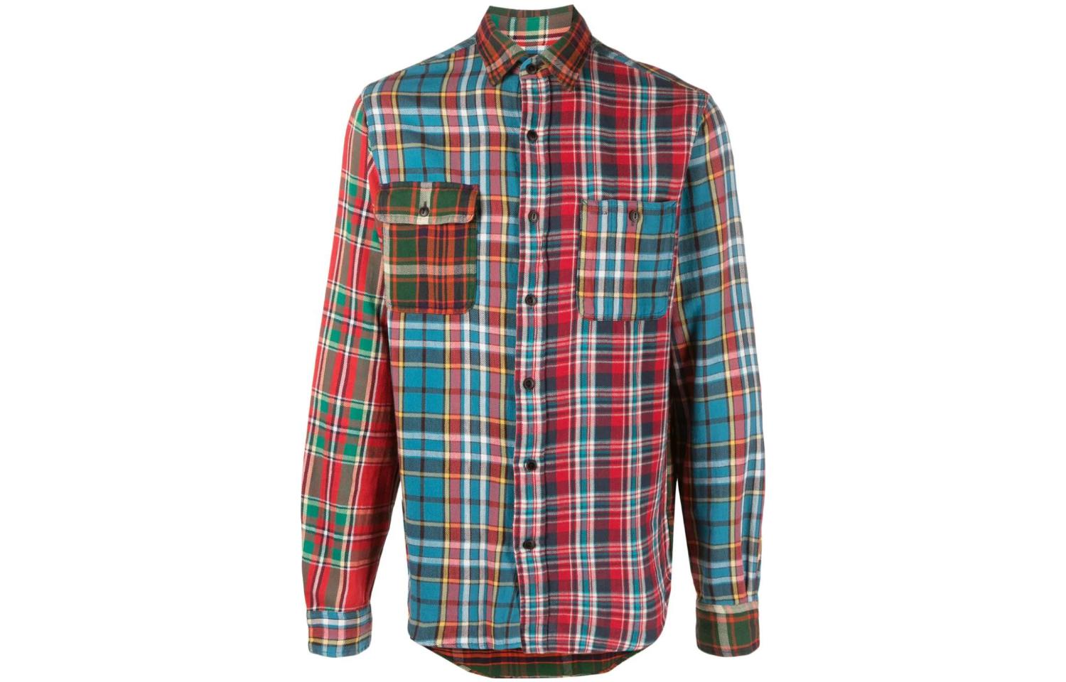 Пэчворк Клетчатая Хлопковая Рубашка Polo Ralph Lauren, Разноцветная
Пэчворк Клетчатая Хлопковая Рубашка Polo Ralph Lauren, Разноцветная