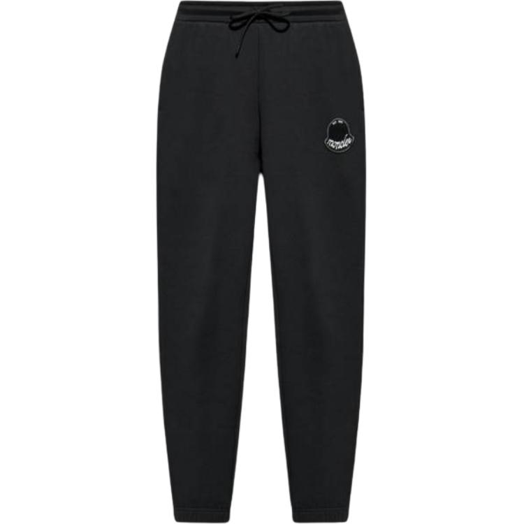 Брюки с эластичной талией и логотипом Moncler, черный
Брюки с эластичной талией и логотипом Moncler, черный