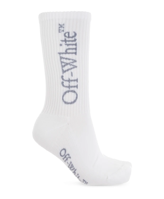 Носки с логотипом Off White, белый
Носки с логотипом Off White, белый