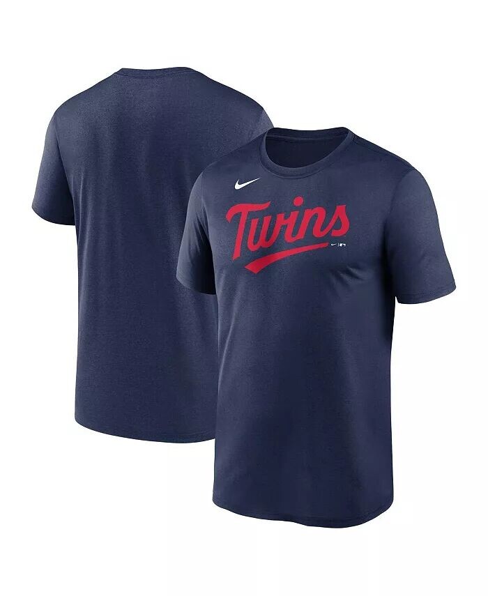 Мужская темно-синяя футболка Minnesota Twins New Legend Wordmark Nike
Мужская темно-синяя футболка Minnesota Twins New Legend Wordmark Nike