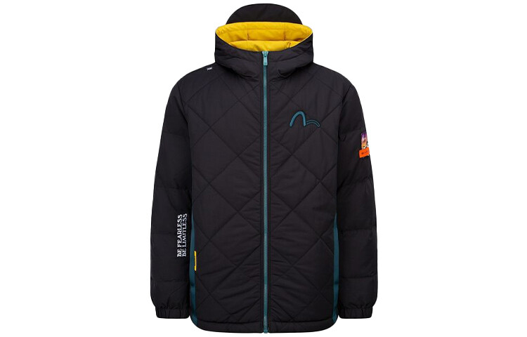 Пуховик мужской черный Evisu, черный
Пуховик мужской черный Evisu, черный