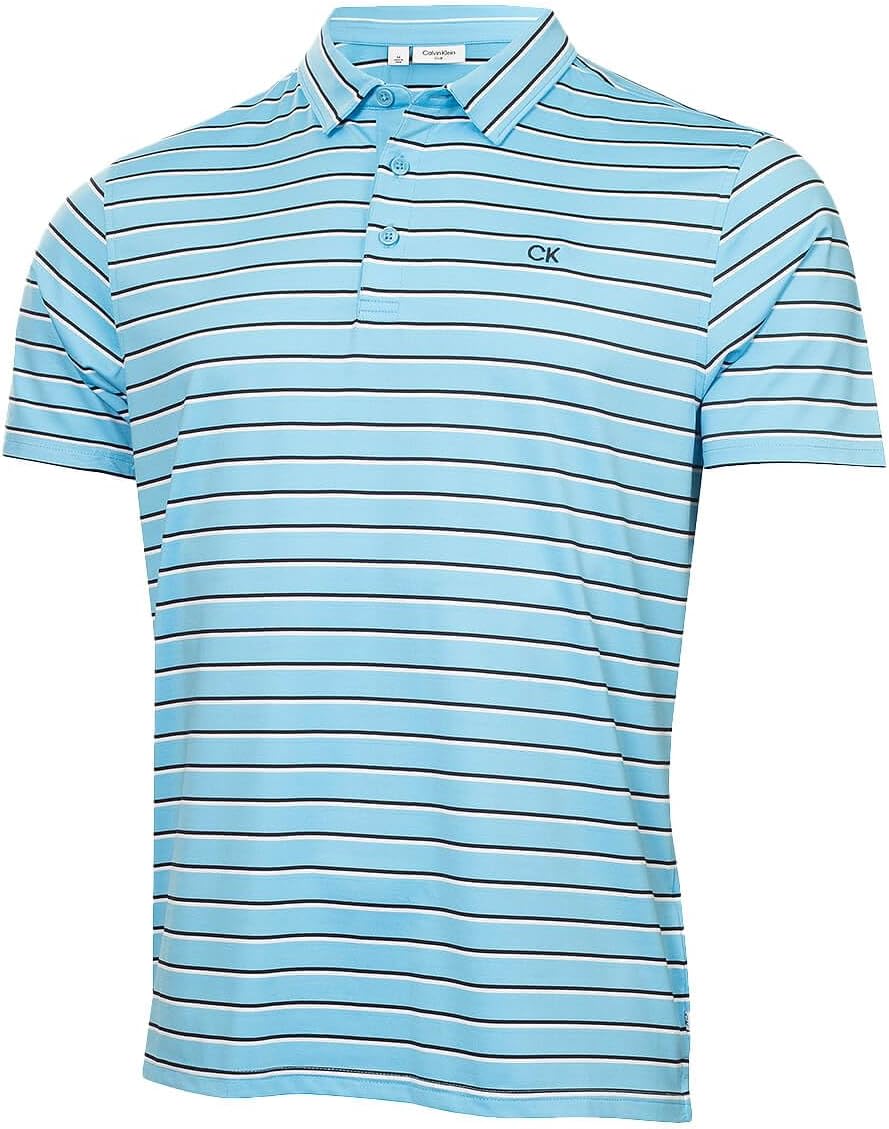 Мужская влагоотводящая дышащая рубашка-поло для гольфа Calvin Klein Winchester, Aquarius
Мужская влагоотводящая дышащая рубашка-поло для гольфа Calvin Klein Winchester, Aquarius