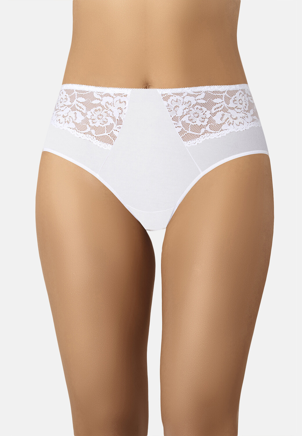 Трусы Teyli Hohe Taille Baumwoll mit floraler Spitze Carmen, белый
Трусы Teyli Hohe Taille Baumwoll mit floraler Spitze Carmen, белый