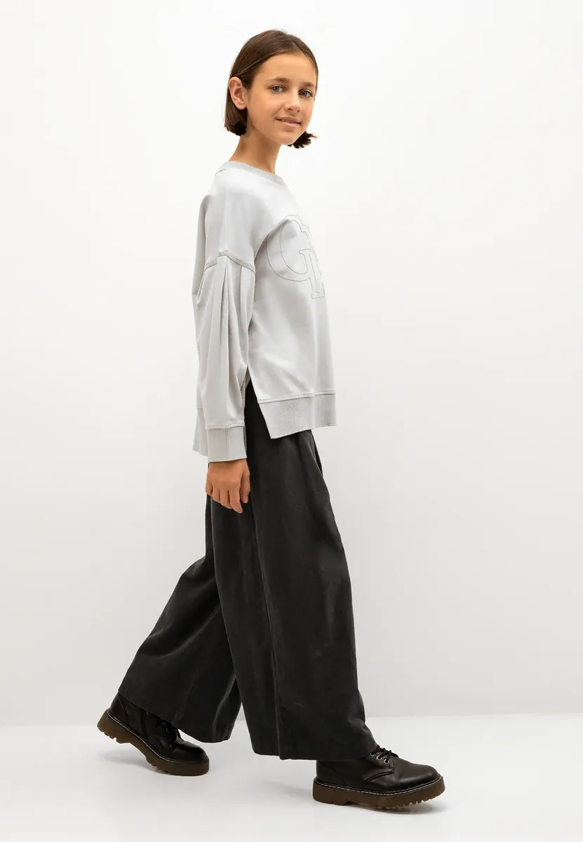 Брюки Гулливер с широкими штанинами Gulliver, серый
Брюки Гулливер с широкими штанинами Gulliver, серый