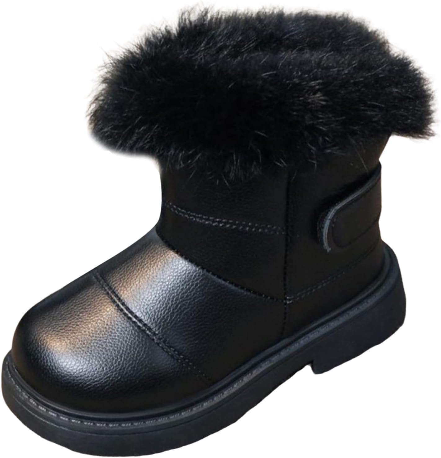 Детские ботинки для девочек, утепленные флисом, с мягкой подошвой, утолщенным хлопком, удобные плюшевые теплые ботильоны на низком каблуке, зимние водонепроницаемые Generic, Black
Детские ботинки для девочек, утепленные флисом, с мягкой подошвой, утолщенным хлопком, удобные плюшевые теплые ботильоны на низком каблуке, зимние водонепроницаемые Generic, Black