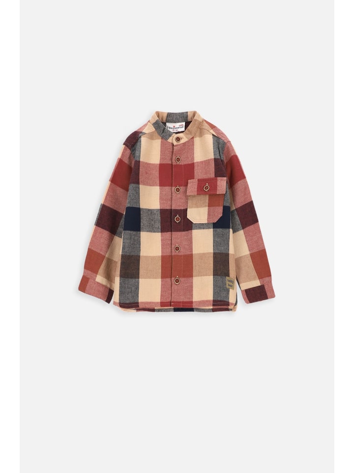 Рубашка с длинными рукавами в красочном дизайне Coccodrillo
Рубашка с длинными рукавами в красочном дизайне Coccodrillo