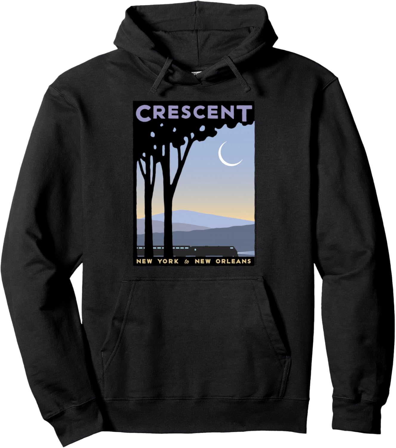 Худи Crescent (NYC - Новый Орлеан) Amtrak, черный
Худи Crescent (NYC - Новый Орлеан) Amtrak, черный