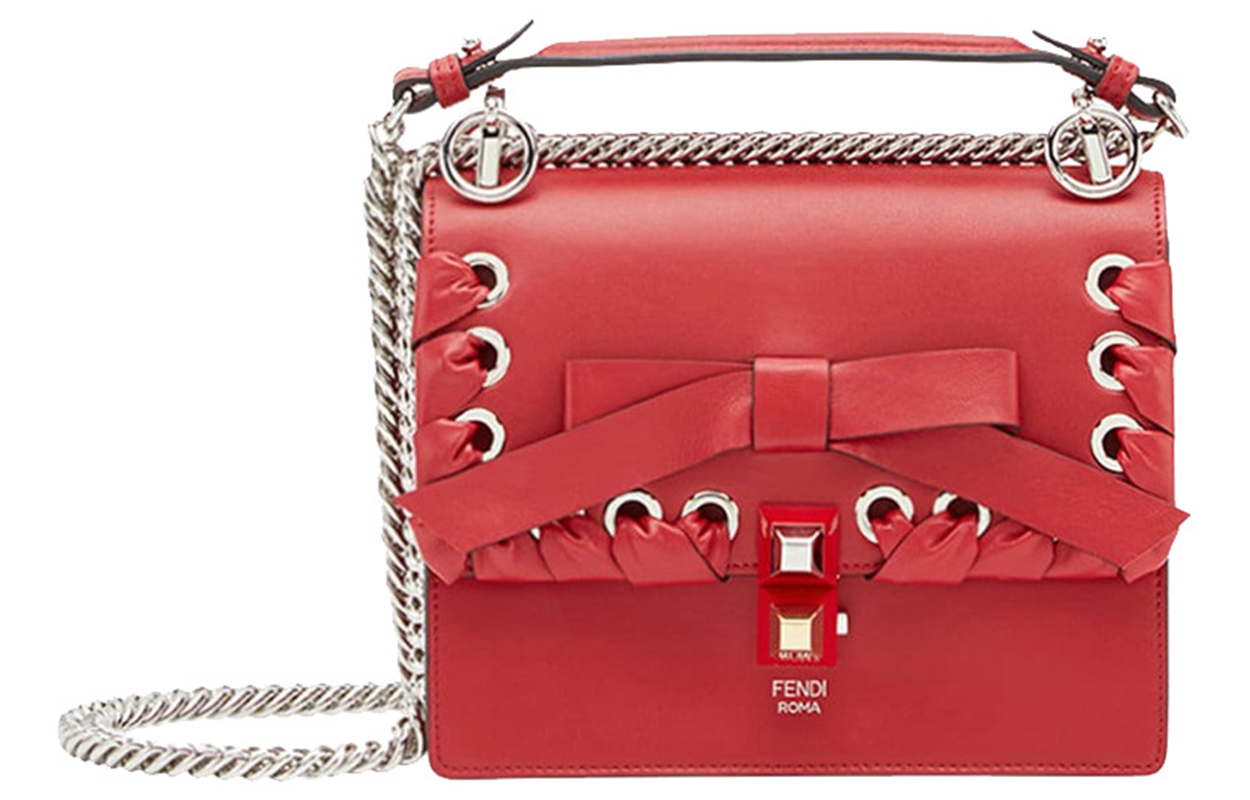 Кожаная цепная сумка через плечо Kan I Cow, кроссбоди, клатч FENDI красный
Кожаная цепная сумка через плечо Kan I Cow, кроссбоди, клатч FENDI красный