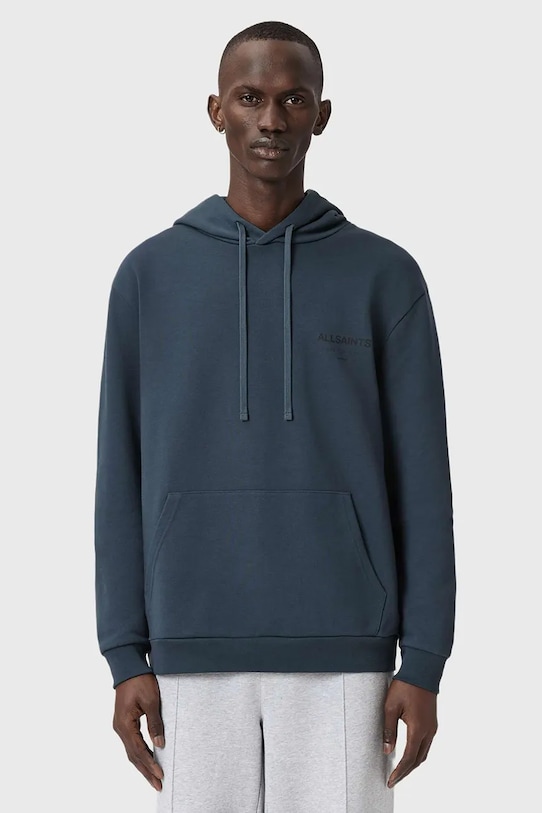 Хлопковая толстовка UNDERGROUND Allsaints, синий
Хлопковая толстовка UNDERGROUND Allsaints, синий