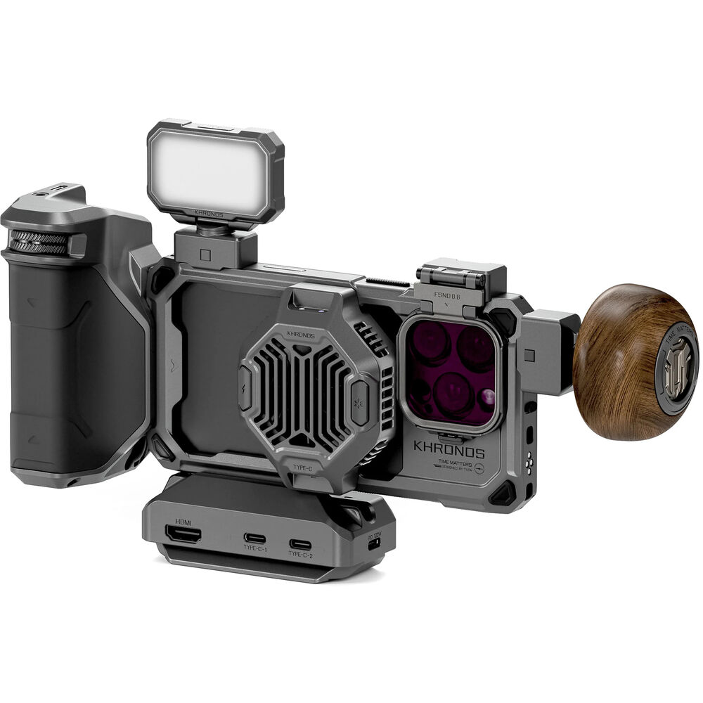 Tilta Khronos iPhone 16 Pro Ultimate Kit TK-IP16-PB-SG
Tilta Khronos iPhone 16 Pro Ultimate Kit TK-IP16-PB-SG