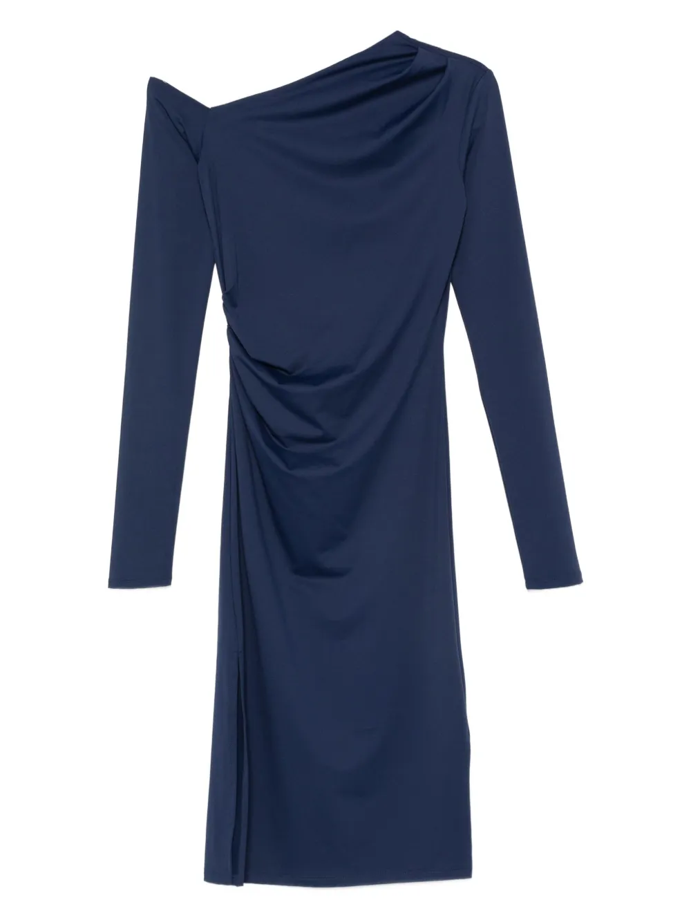 Платье миди с асимметричным вырезом Patrizia Pepe, синий
Платье миди с асимметричным вырезом Patrizia Pepe, синий