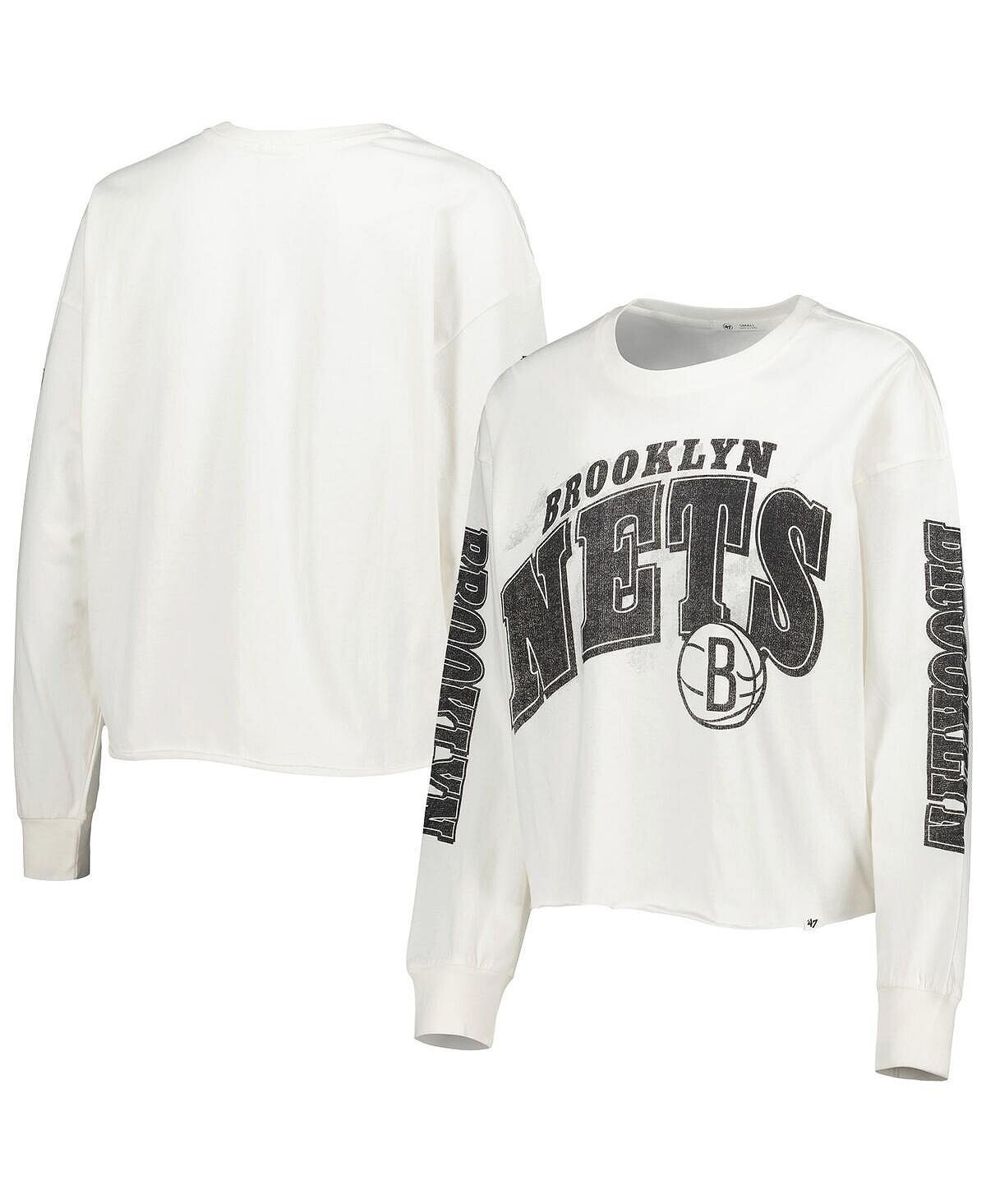 Женская кремовая укороченная футболка с длинными рукавами Brooklyn Nets Parkway Brush Back '47 Brand, Бежевый, Женская кремовая укороченная футболка с длинными рукавами Brooklyn Nets Parkway Brush Back '47 Brand
Женская кремовая укороченная футболка с длинными рукавами Brooklyn Nets Parkway Brush Back '47 Brand, Бежевый, Женская кремовая укороченная футболка с длинными рукавами Brooklyn Nets Parkway Brush Back '47 Brand