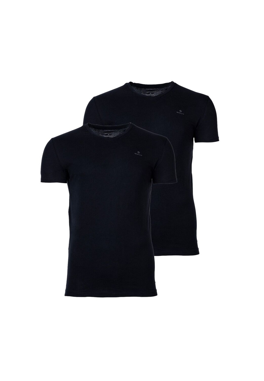 Мужская футболка, 2 шт. – V-образный вырез, V-образный вырез, короткий рукав, хлопок GANT, черный
Мужская футболка, 2 шт. – V-образный вырез, V-образный вырез, короткий рукав, хлопок GANT, черный