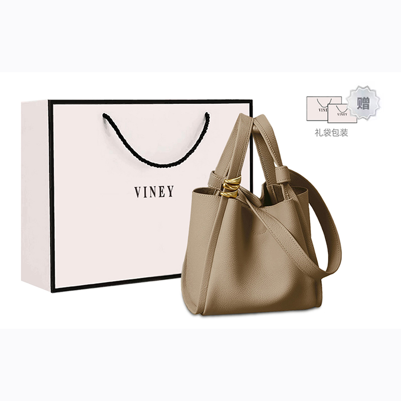 VINEY Кожаная сумка через плечо, Elephant Gray 
VINEY Кожаная сумка через плечо, Elephant Gray