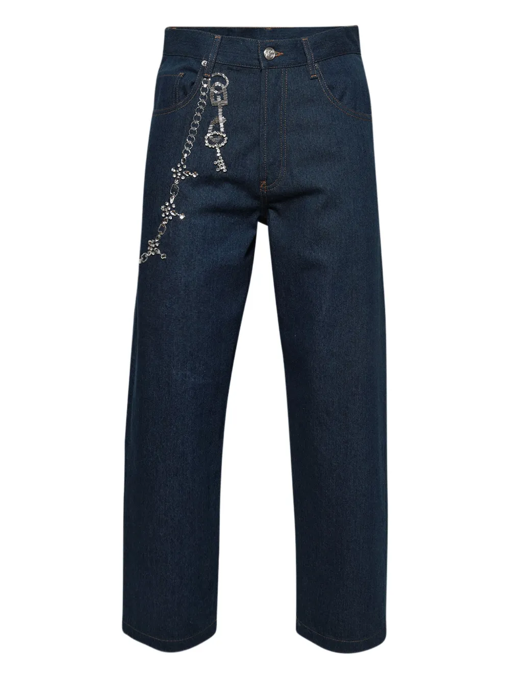 Джинсы с эффектом тромплей BLUEMARBLE, синий
Джинсы с эффектом тромплей BLUEMARBLE, синий