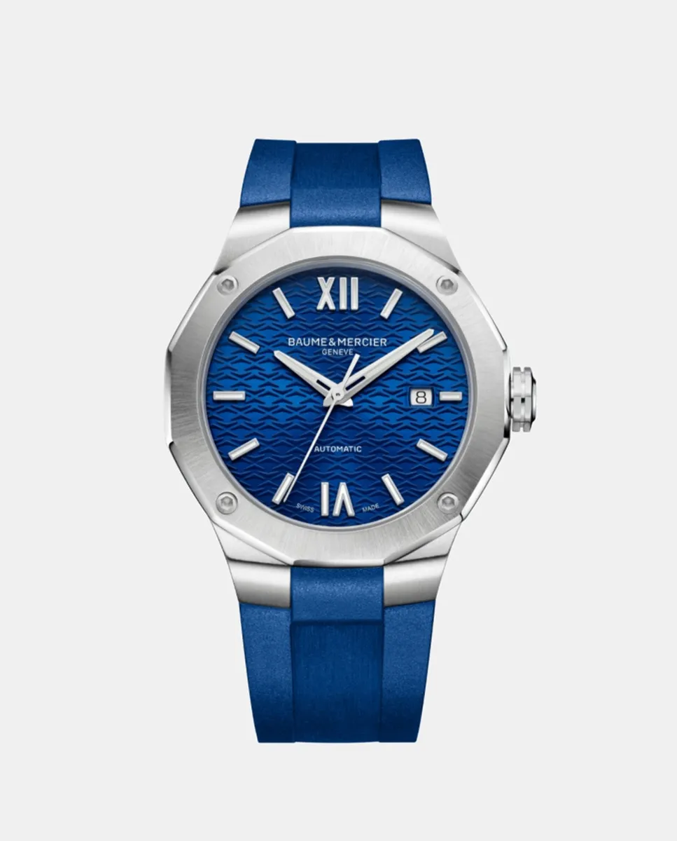 Riviera M0A10619 Автоматические синие резиновые мужские часы Baume & Mercier, синий
Riviera M0A10619 Автоматические синие резиновые мужские часы Baume & Mercier, синий