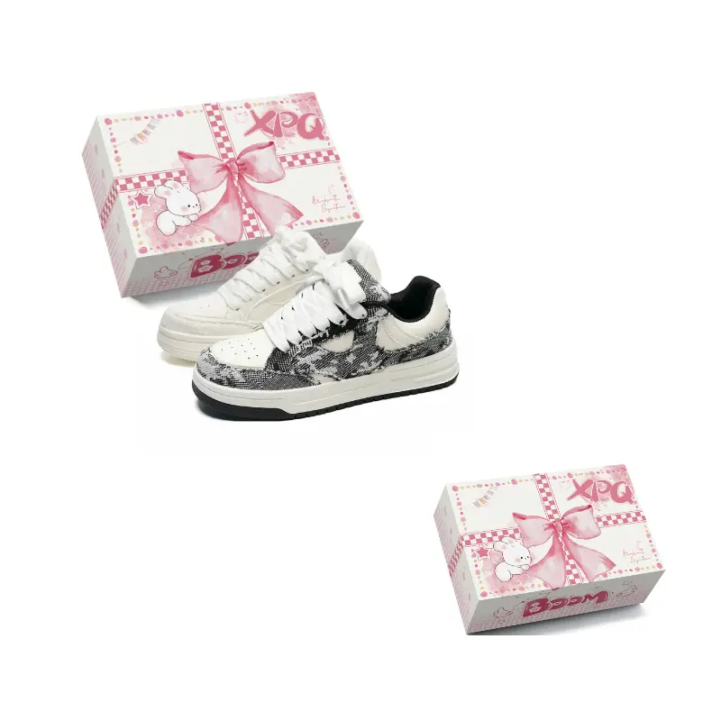 XPQ Скользоустойчивые кроссовки для скейтбординга с противоскользящим покрытием Unisex бело-черные асимметричные, цвет White Black Mismatched
XPQ Скользоустойчивые кроссовки для скейтбординга с противоскользящим покрытием Unisex бело-черные асимметричные, цвет White Black Mismatched