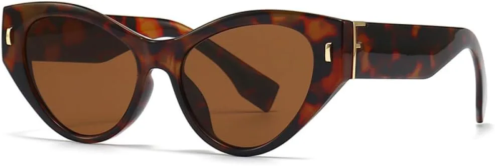 Женские винтажные солнцезащитные очки «кошачий глаз», ретро-солнцезащитные очки с градиентными линзами, защита от УФ-излучения UV400 generic, Leopard Brown
Женские винтажные солнцезащитные очки «кошачий глаз», ретро-солнцезащитные очки с градиентными линзами, защита от УФ-излучения UV400 generic, Leopard Brown