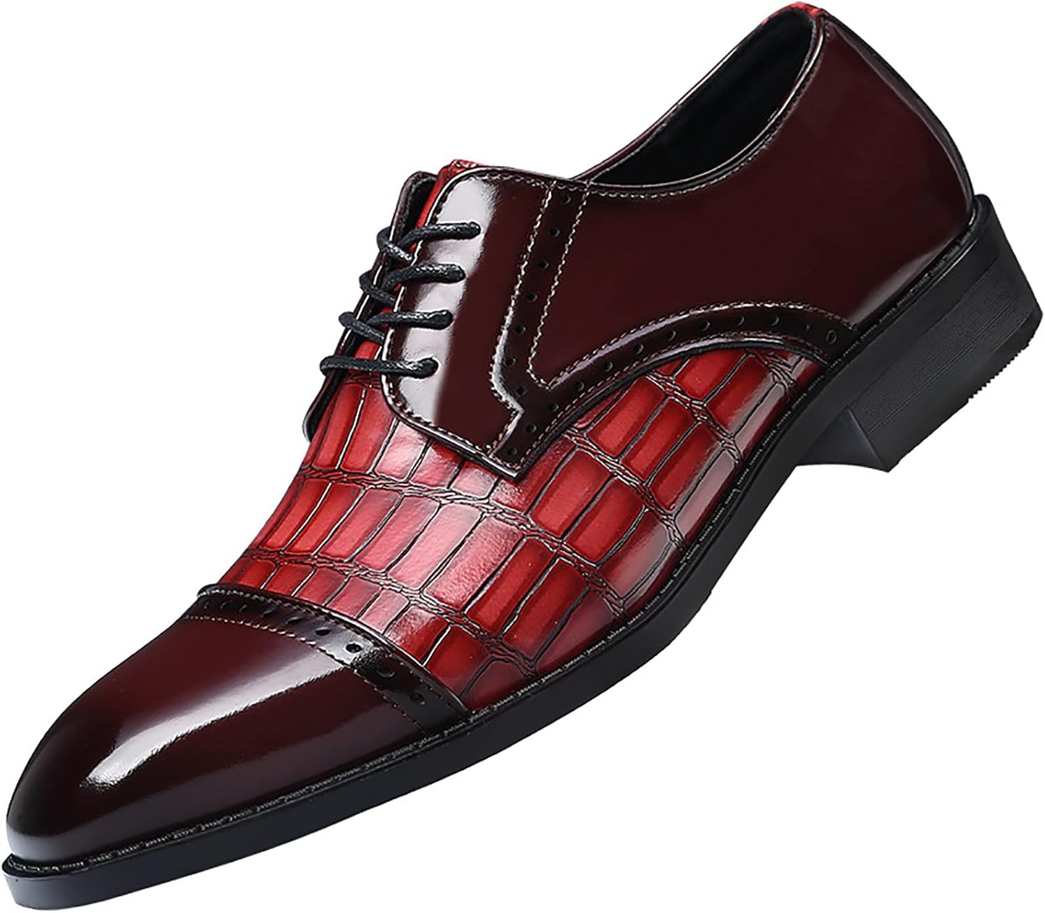 Мужские кожаные оксфорды с принтом, современные туфли на шнуровке, низкие, деловые формальные дерби, свадебные броги, туфли Boegbnw, красный
Мужские кожаные оксфорды с принтом, современные туфли на шнуровке, низкие, деловые формальные дерби, свадебные броги, туфли Boegbnw, красный
