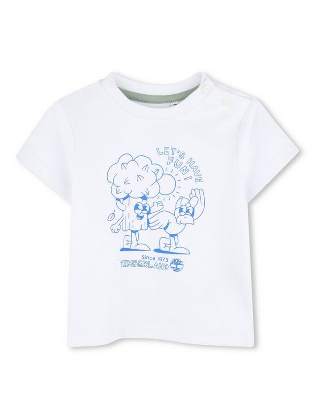 Детская футболка с логотипом Timberland, белый
Детская футболка с логотипом Timberland, белый
