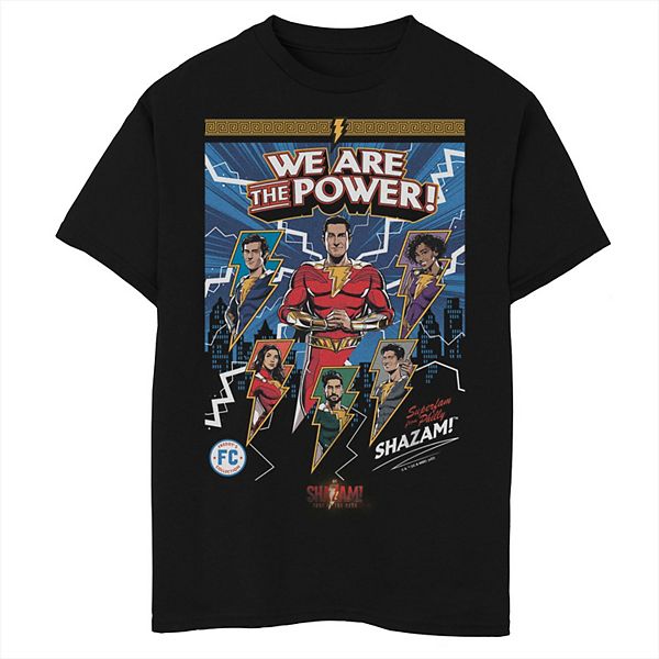 Футболка с комикс-портретом Shazam Fury of the Gods We Are the Power для мальчиков 8-20 Licensed Character
Футболка с комикс-портретом Shazam Fury of the Gods We Are the Power для мальчиков 8-20 Licensed Character