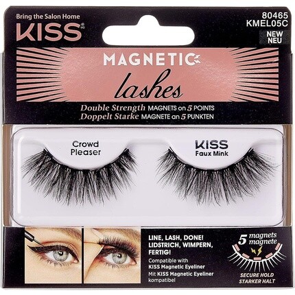 Накладные ресницы Magnetic Lash Collection Crowd Pleer с 5 магнитами двойной силы, Kiss
Накладные ресницы Magnetic Lash Collection Crowd Pleer с 5 магнитами двойной силы, Kiss
