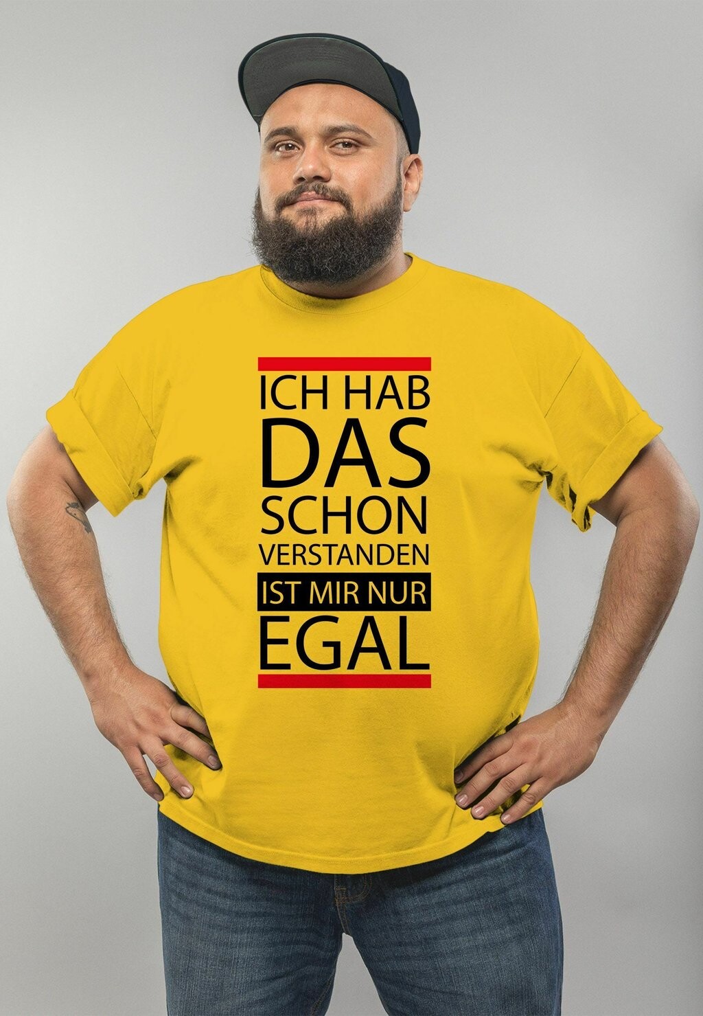Футболка с принтом ICH HAB DAS SCHON VERSTANDEN IST MIR NUR EGAL Moonworks, цвет gelb
Футболка с принтом ICH HAB DAS SCHON VERSTANDEN IST MIR NUR EGAL Moonworks, цвет gelb