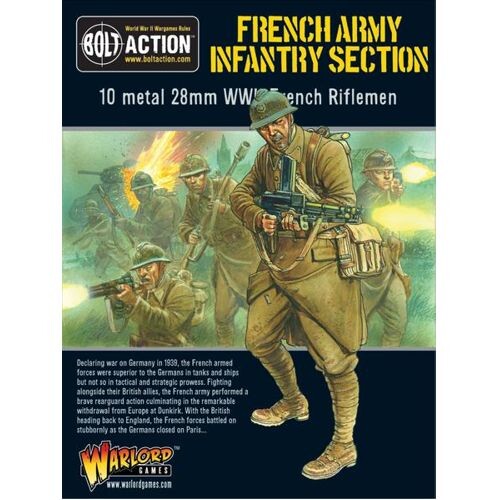 Фигурки French Infantry Section Warlord Games
Фигурки French Infantry Section Warlord Games