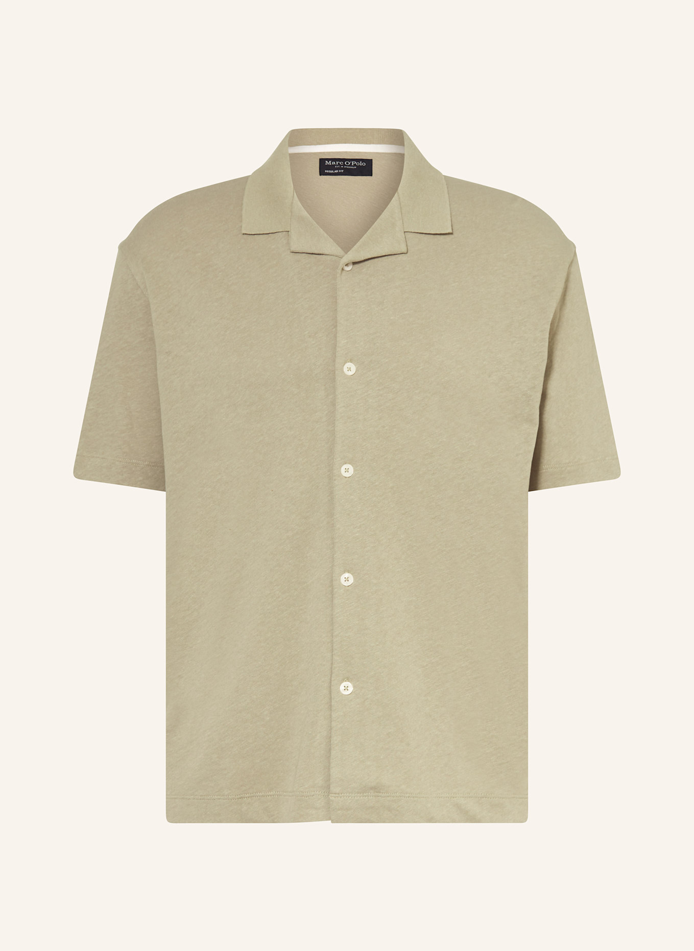 Рубашка из джерси, стандартный крой Marc O'Polo, зеленый
Рубашка из джерси, стандартный крой Marc O'Polo, зеленый