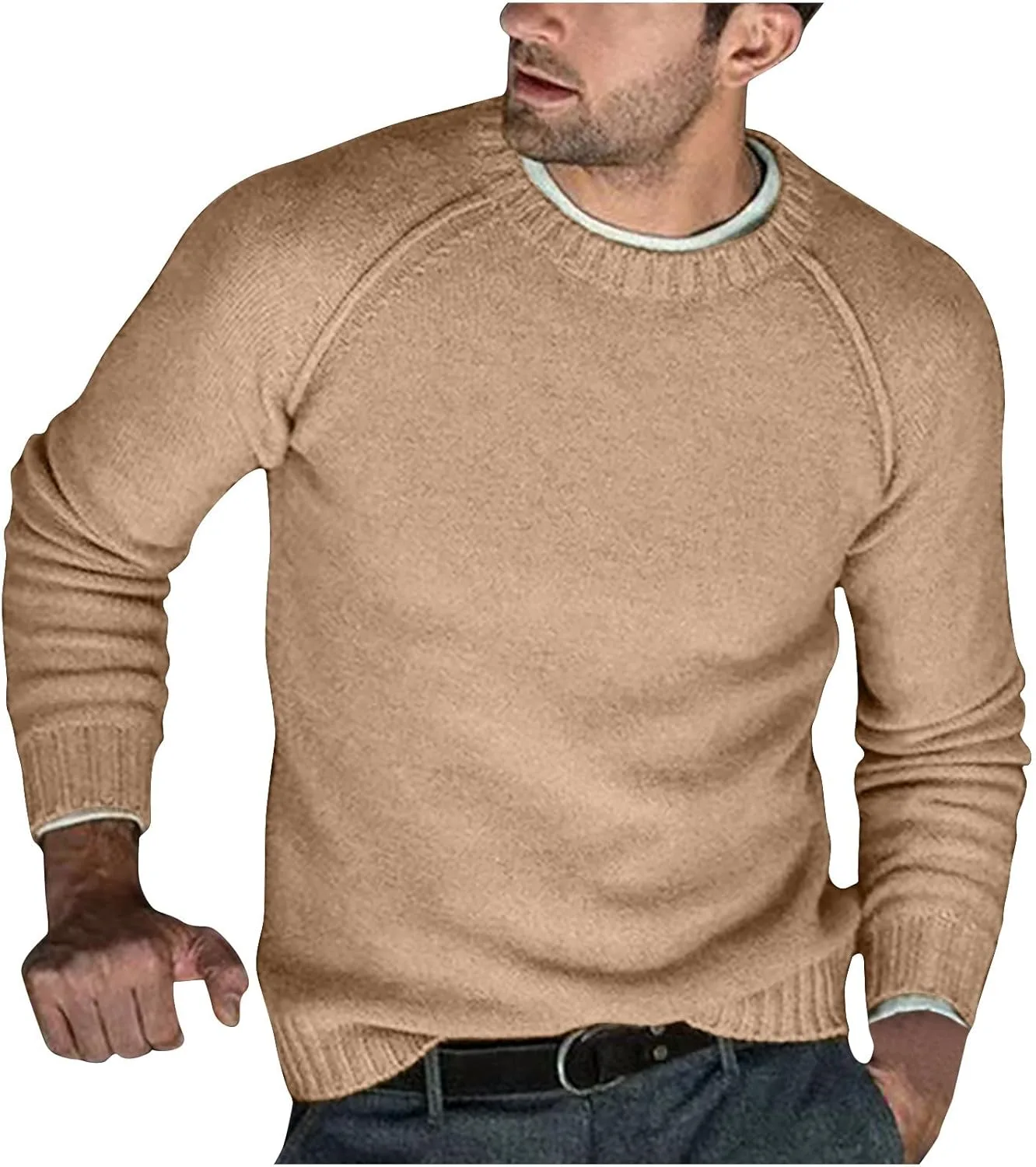 Термобелье из кашемира для мужчин, зимний пуловер с круглым вырезом, Slim Fit Uillui
Термобелье из кашемира для мужчин, зимний пуловер с круглым вырезом, Slim Fit Uillui