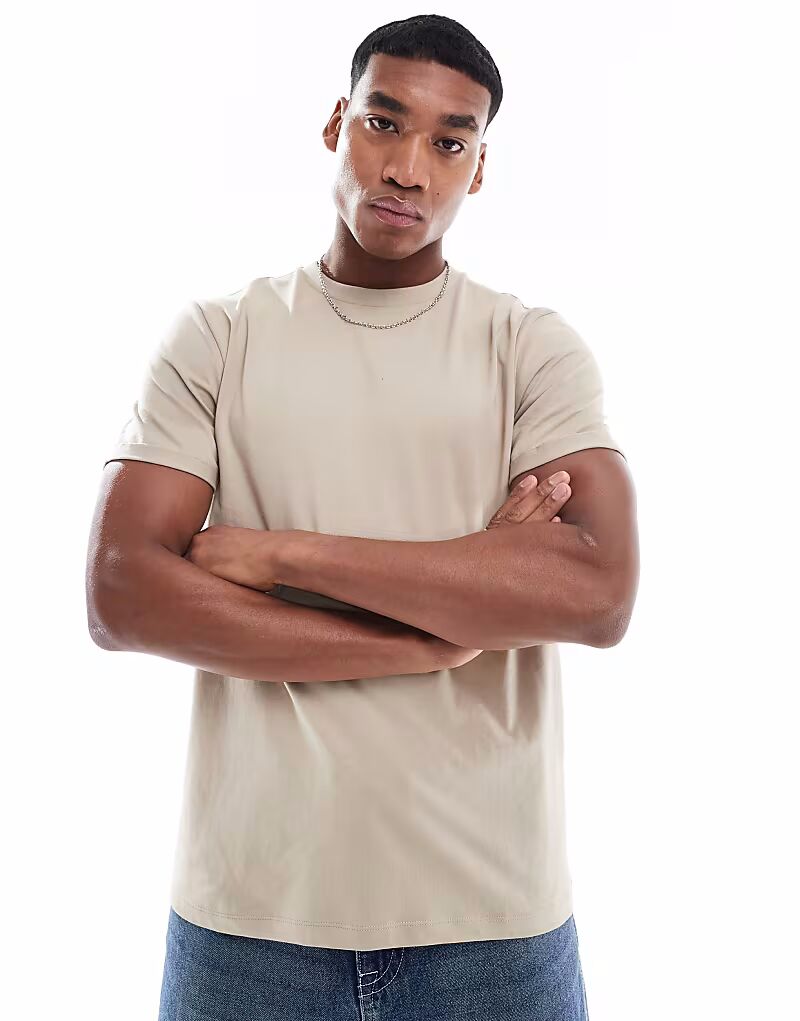 Футболка ASOS DESIGN Essential с круглым вырезом и закатанными рукавами в каменном цвете
Футболка ASOS DESIGN Essential с круглым вырезом и закатанными рукавами в каменном цвете
