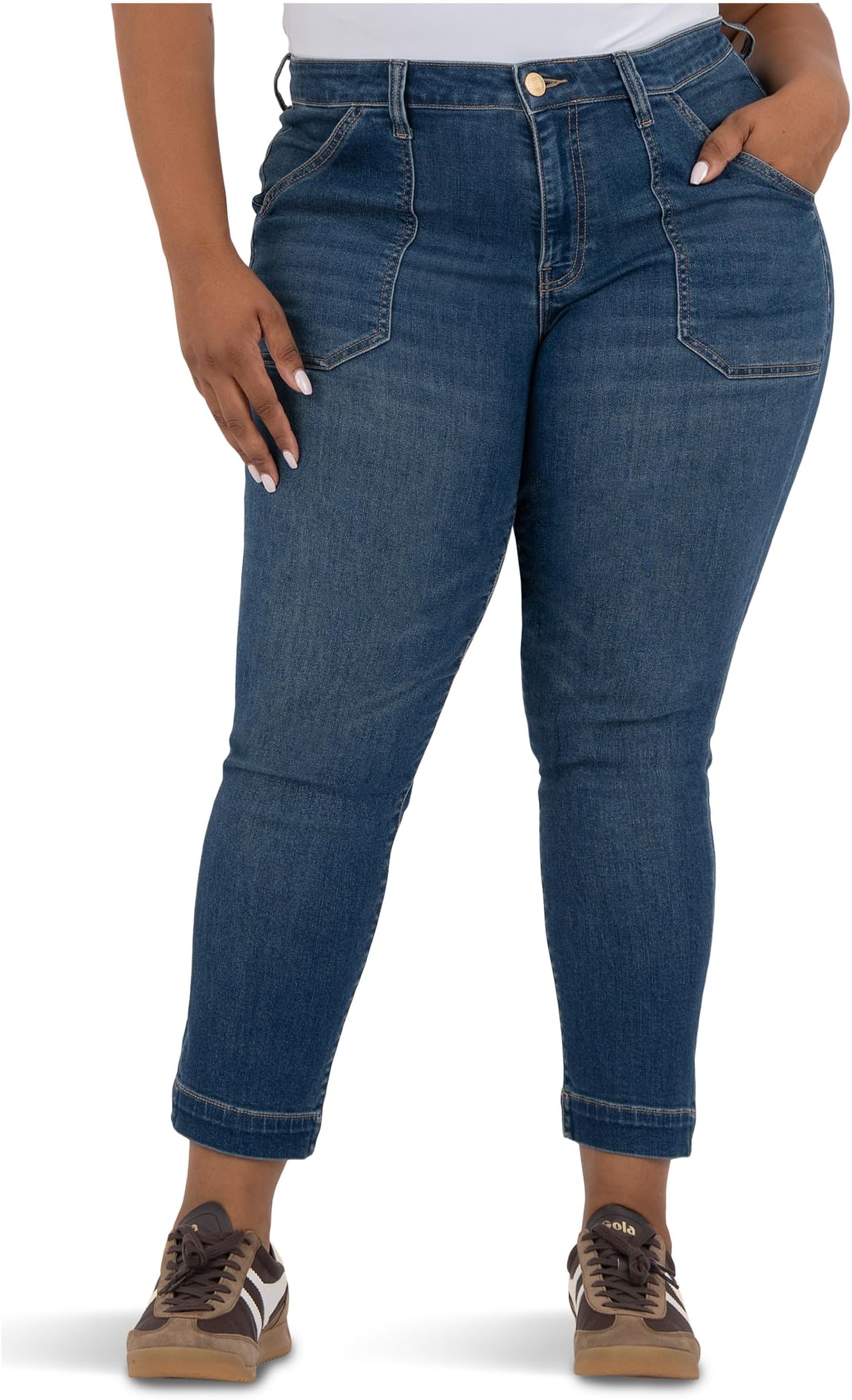 Джинсы KUT from the Kloth Women's Plus Reese High Rise Straight Leg -front Pork Chop Pockets, Intertwined
Джинсы KUT from the Kloth Women's Plus Reese High Rise Straight Leg -front Pork Chop Pockets, Intertwined