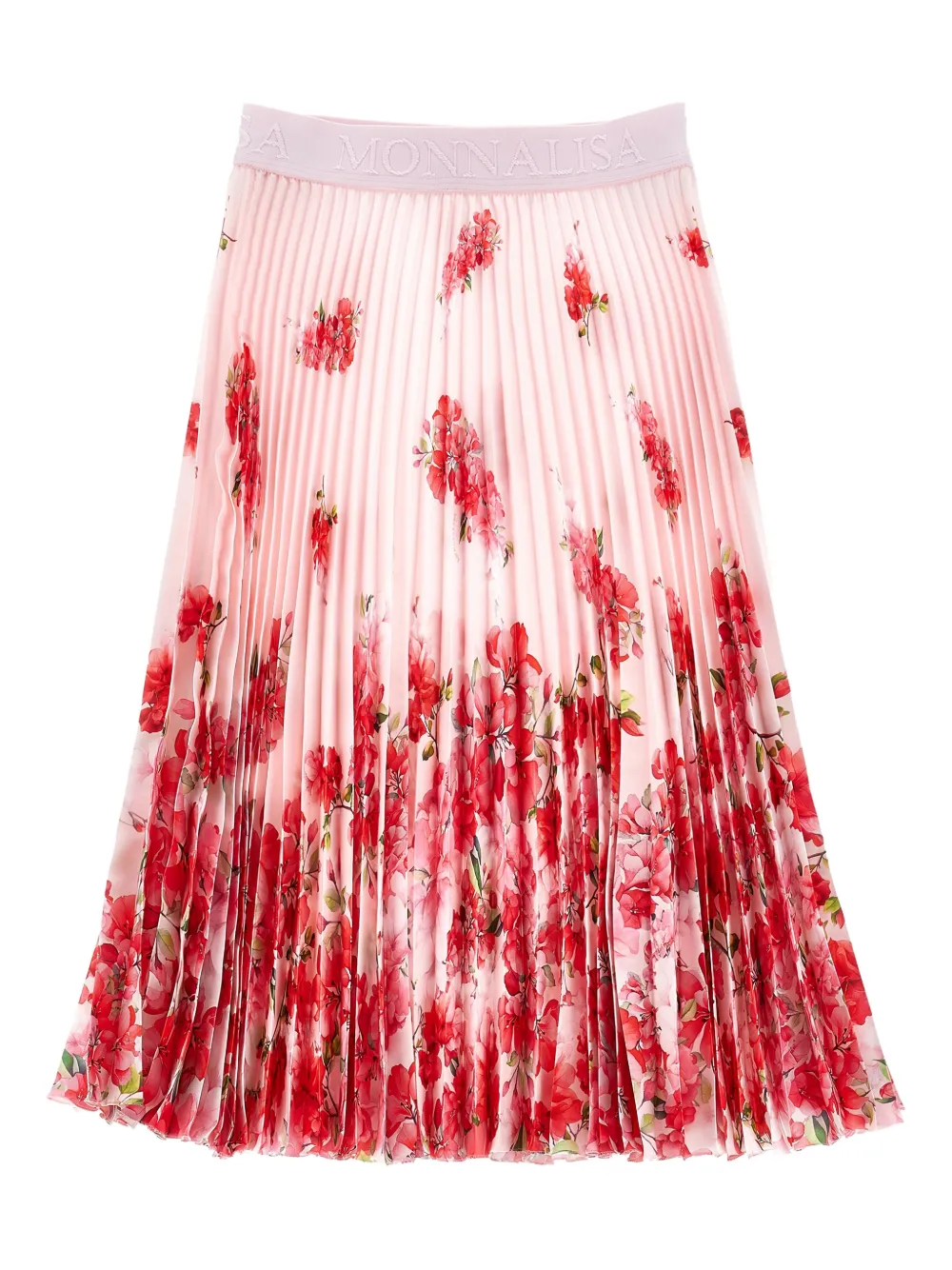 Плиссированная юбка с цветочным принтом Monnalisa, розовый
Плиссированная юбка с цветочным принтом Monnalisa, розовый