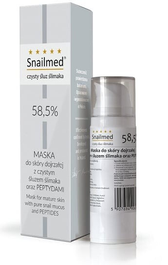 Маска Snailmed с чистой слизью улитки и пептидами. Для зрелой кожи 50 мл. Польский продукт
Маска Snailmed с чистой слизью улитки и пептидами. Для зрелой кожи 50 мл. Польский продукт