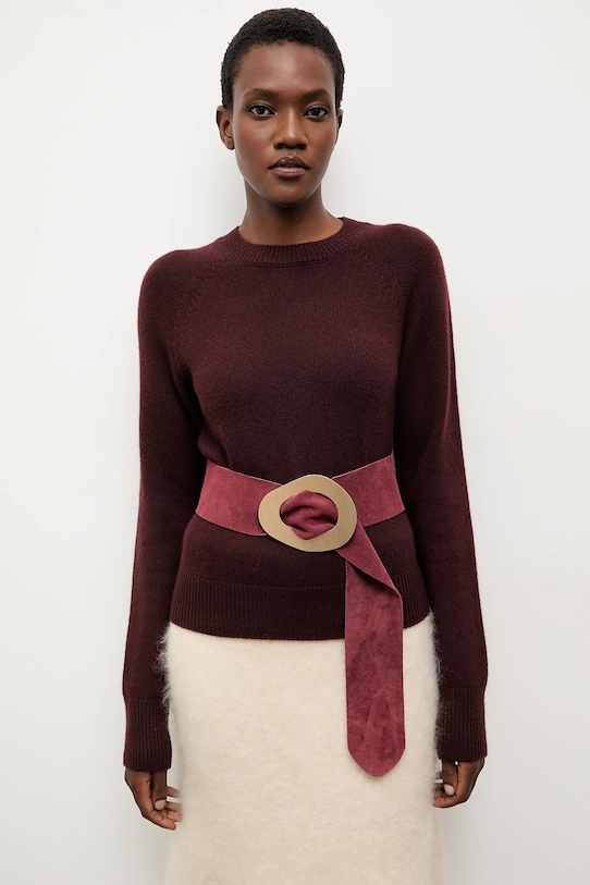 Замшевый ремень Answear.Lab, бордовый
Замшевый ремень Answear.Lab, бордовый