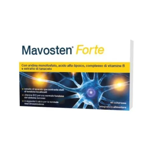 Мавостен Форте добавка для здоровья нервной системы 60 таблеток Mavosten
Мавостен Форте добавка для здоровья нервной системы 60 таблеток Mavosten