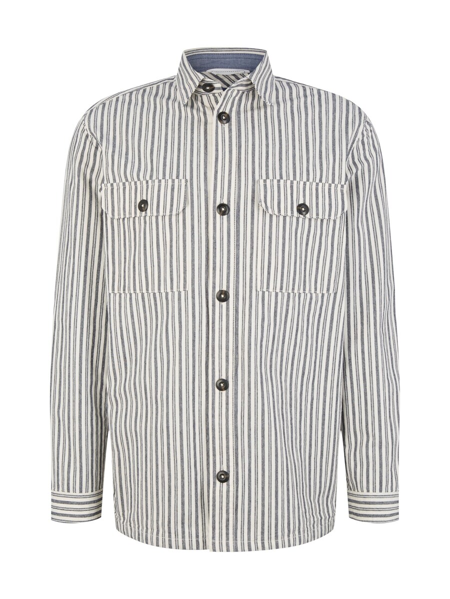 Рубашка обычного кроя на пуговицах TOM TAILOR, темно-синий
Рубашка обычного кроя на пуговицах TOM TAILOR, темно-синий